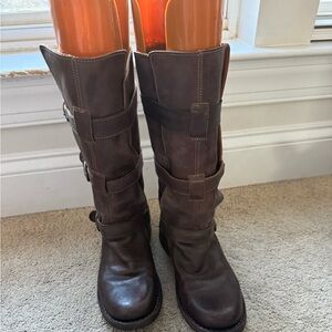 Fiobentini and Baker eternity brown boots